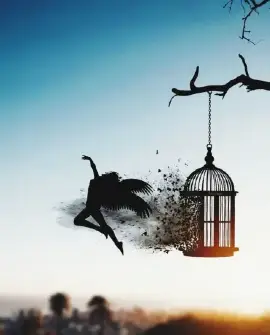 Liberté. Dire non c'est se dire oui et c'est retrouver sa liberté d'être.